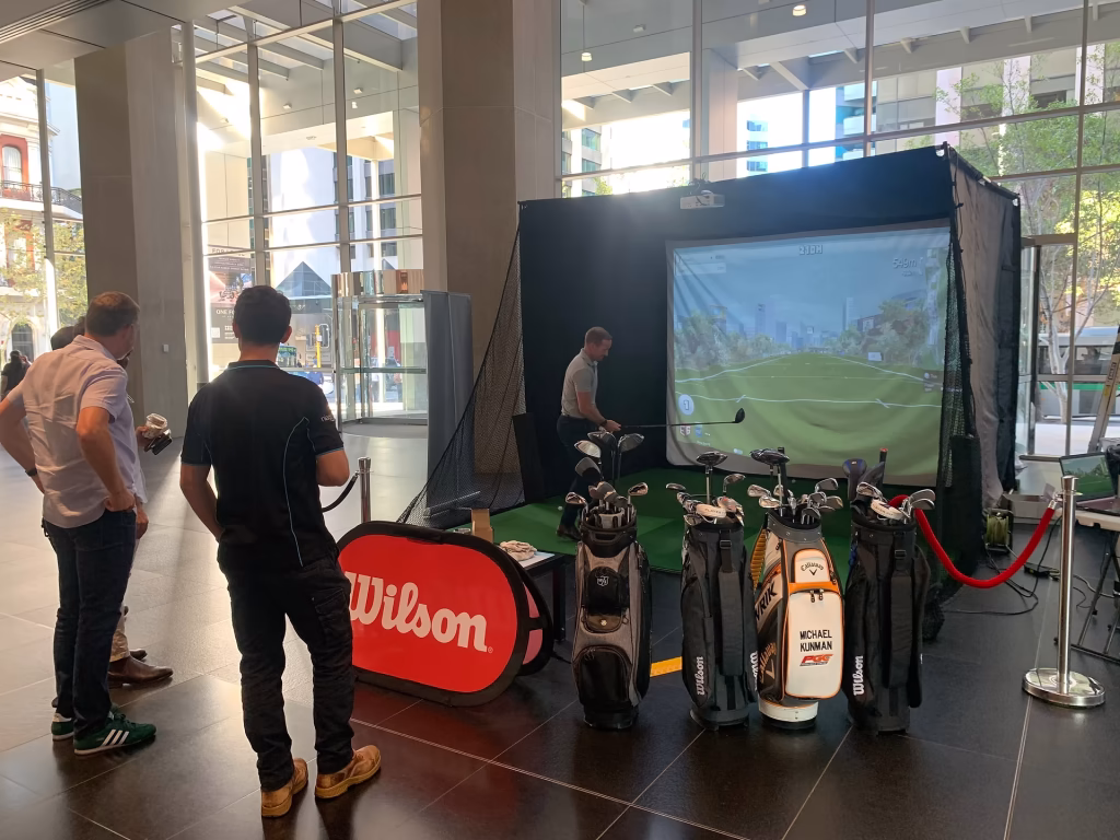 Mobile Golf Sim Office Building Mobile Golf Sim Office Building